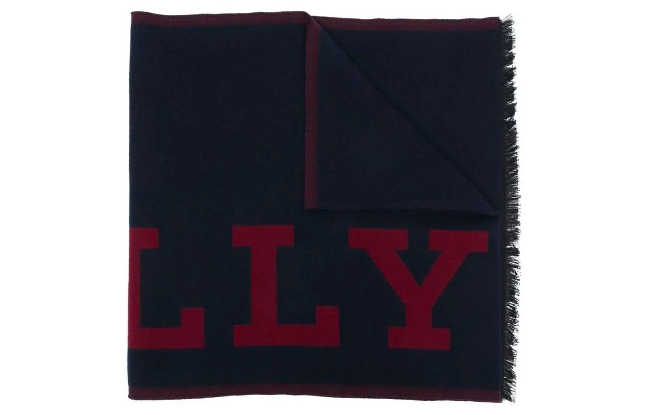 Bally Men's Wool Scarf Grey