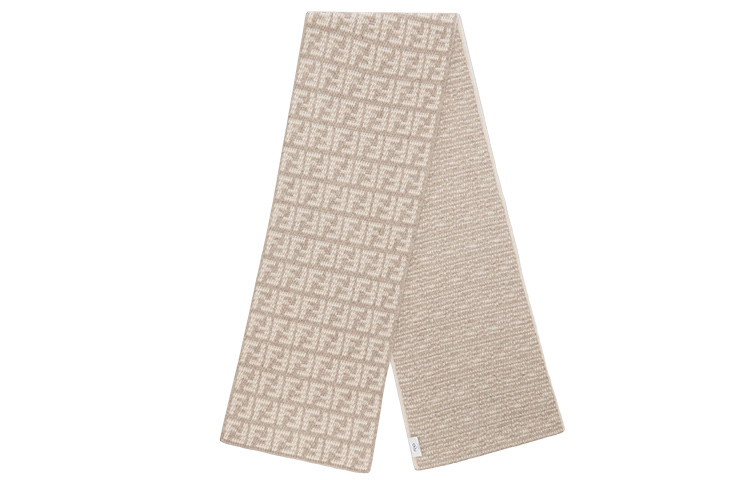 FENDI FFシャカトフレイトエッシスカフ FXT069AST3 F0QD3 FENDI Knit Scarves Women's Gray - POIZON