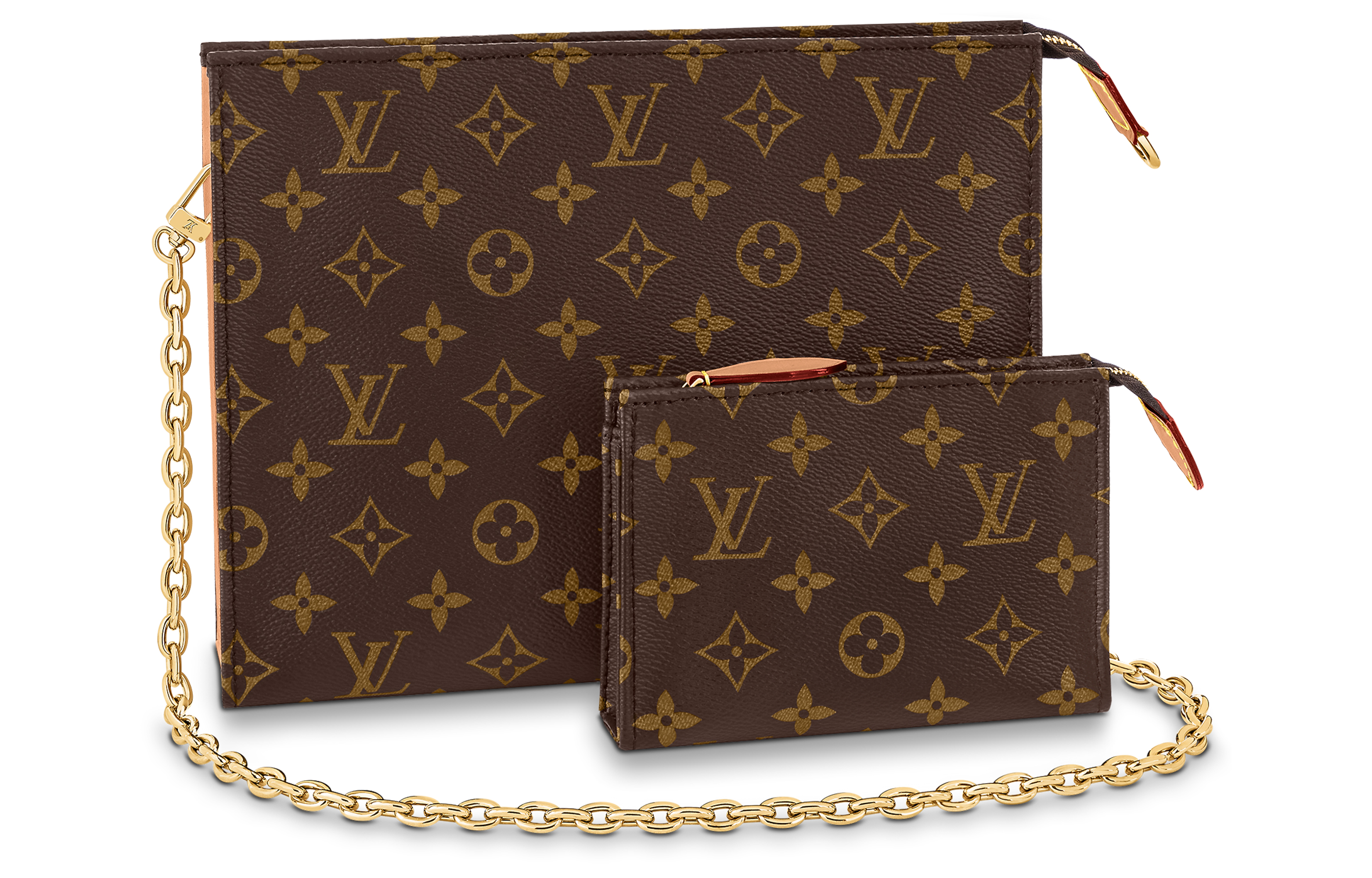 LOUIS VUITTON Toiletry Pouch on Chain Monogram - POIZON