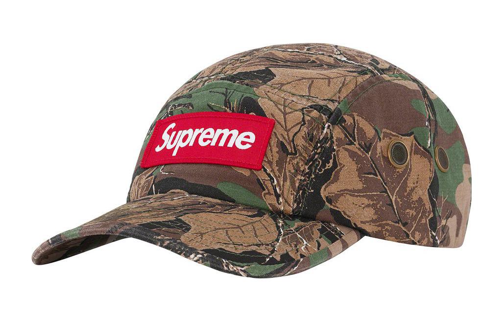 Supreme Military Camp Cap Blue One Size Basic Packaging-Box
