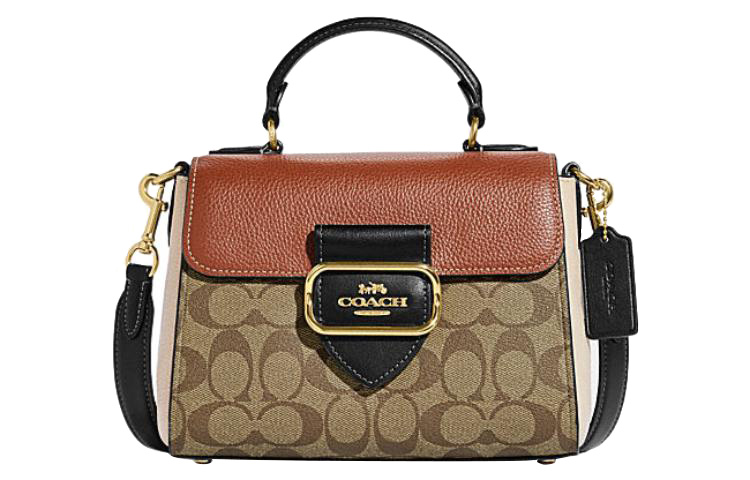 COACH Morgan 21 Top Handle Satchel - POIZON