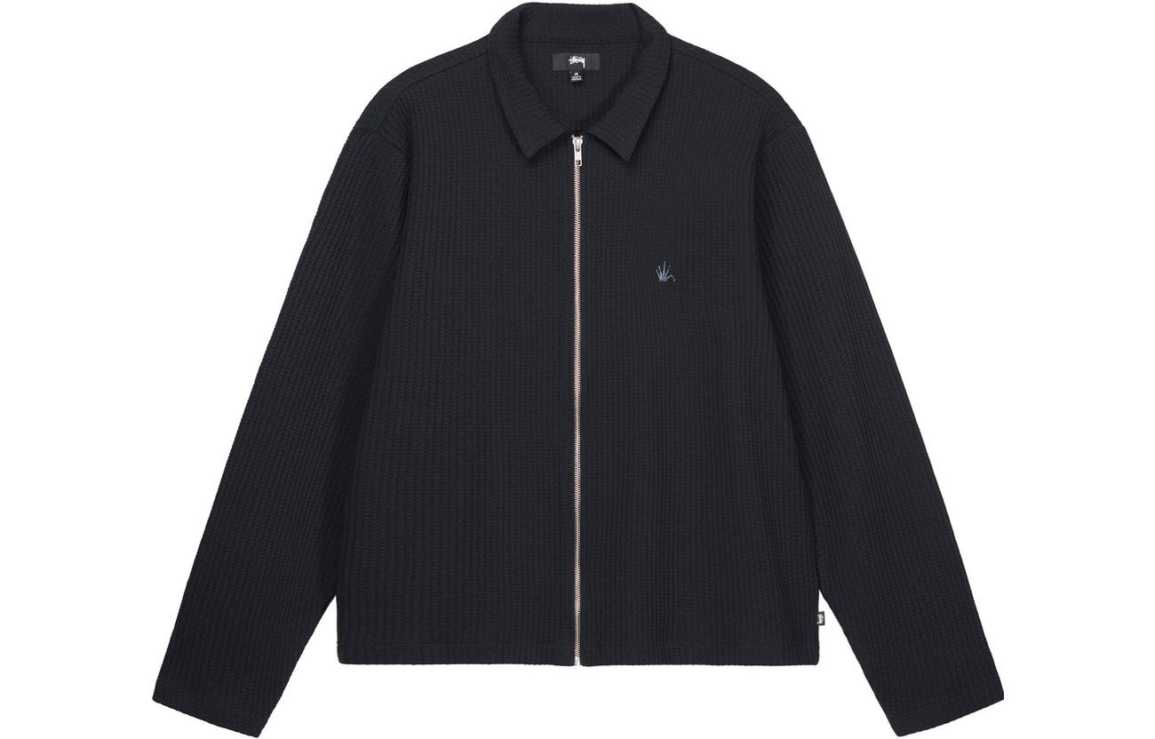 Stussy Big Thermal Zip Shirt - POIZON