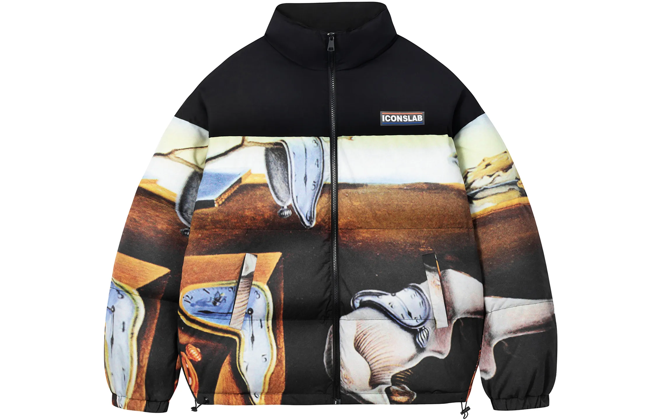 Iconslab X ICONS Lab Quilted Jacket Unisex Black - POIZON