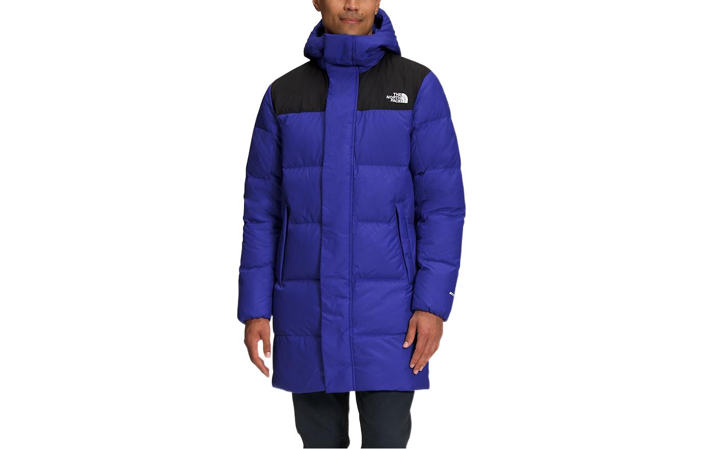 The North Face Small on sale Blue Down Jacket Coat Top Denali Puffer Long Sleeve Cosmic