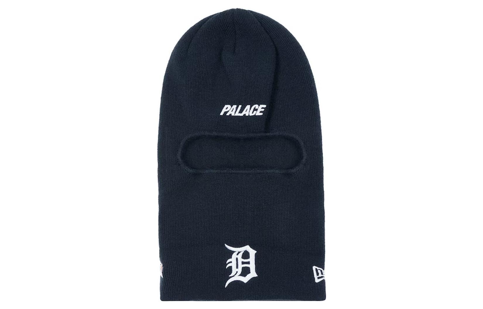 Palace x New Era Peak Beanie in Black One Size Knit Hat Cap