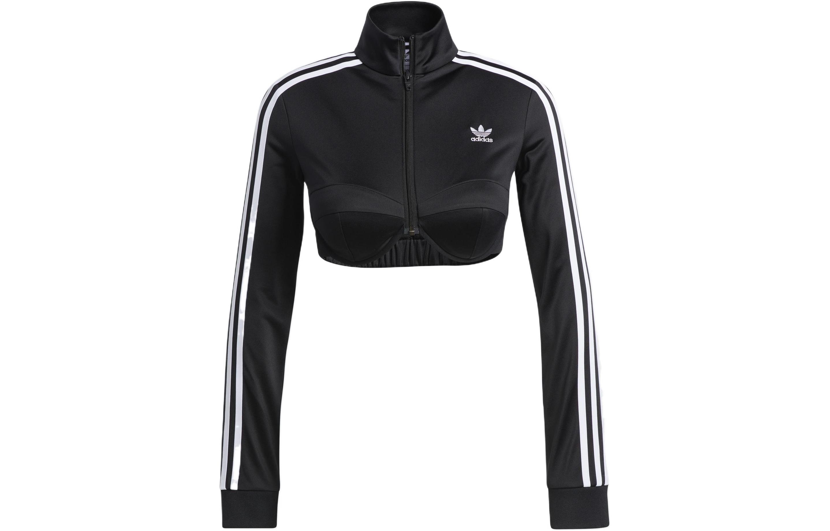 Adidas originals Jeremy Scott Monogram Crop Track Jacket S