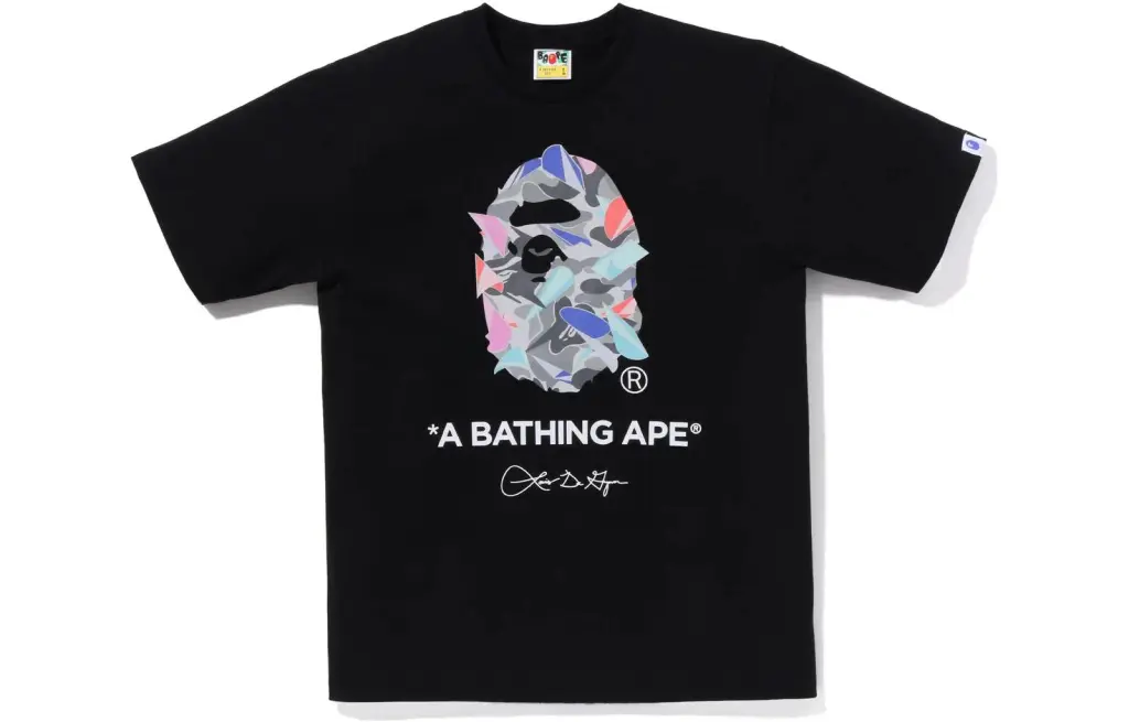 A BATHING APE X Louis De Guzman Ape Head Tee - POIZON