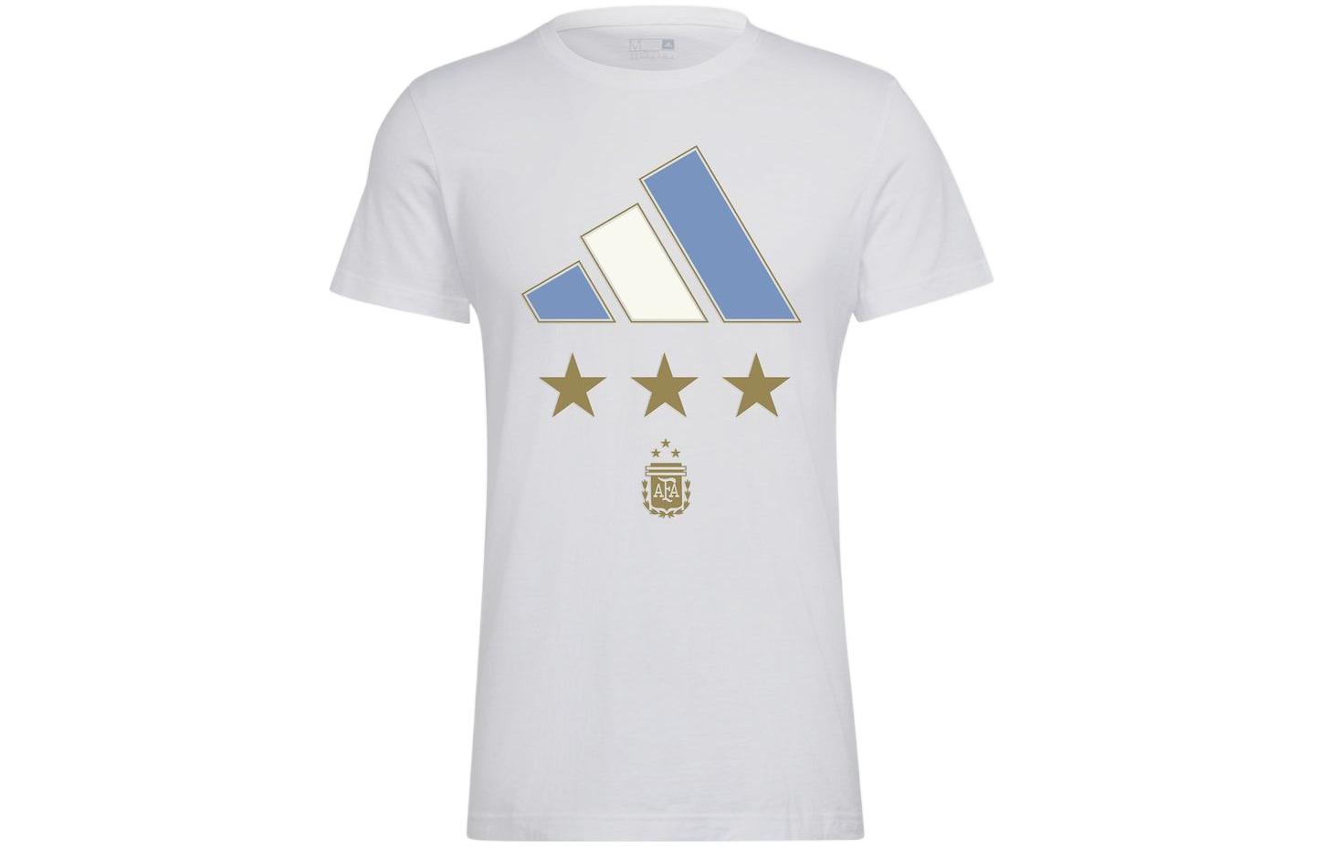 Adidas Argentina Winner Sport Short-Sleeve Tee White XXXL