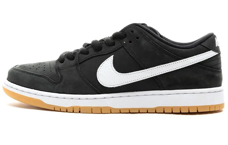 Nike SB Dunk Low Orange Label Black White Gum - POIZON