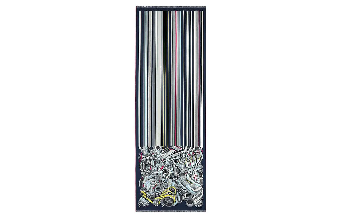 HERMES Men Silk Scarf - POIZON