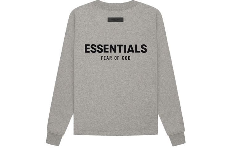 XL Essentials Fear Of God top Kids Dark Oatmeal T-Shirt