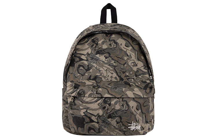Canvas Backpack in washed black – Stüssy