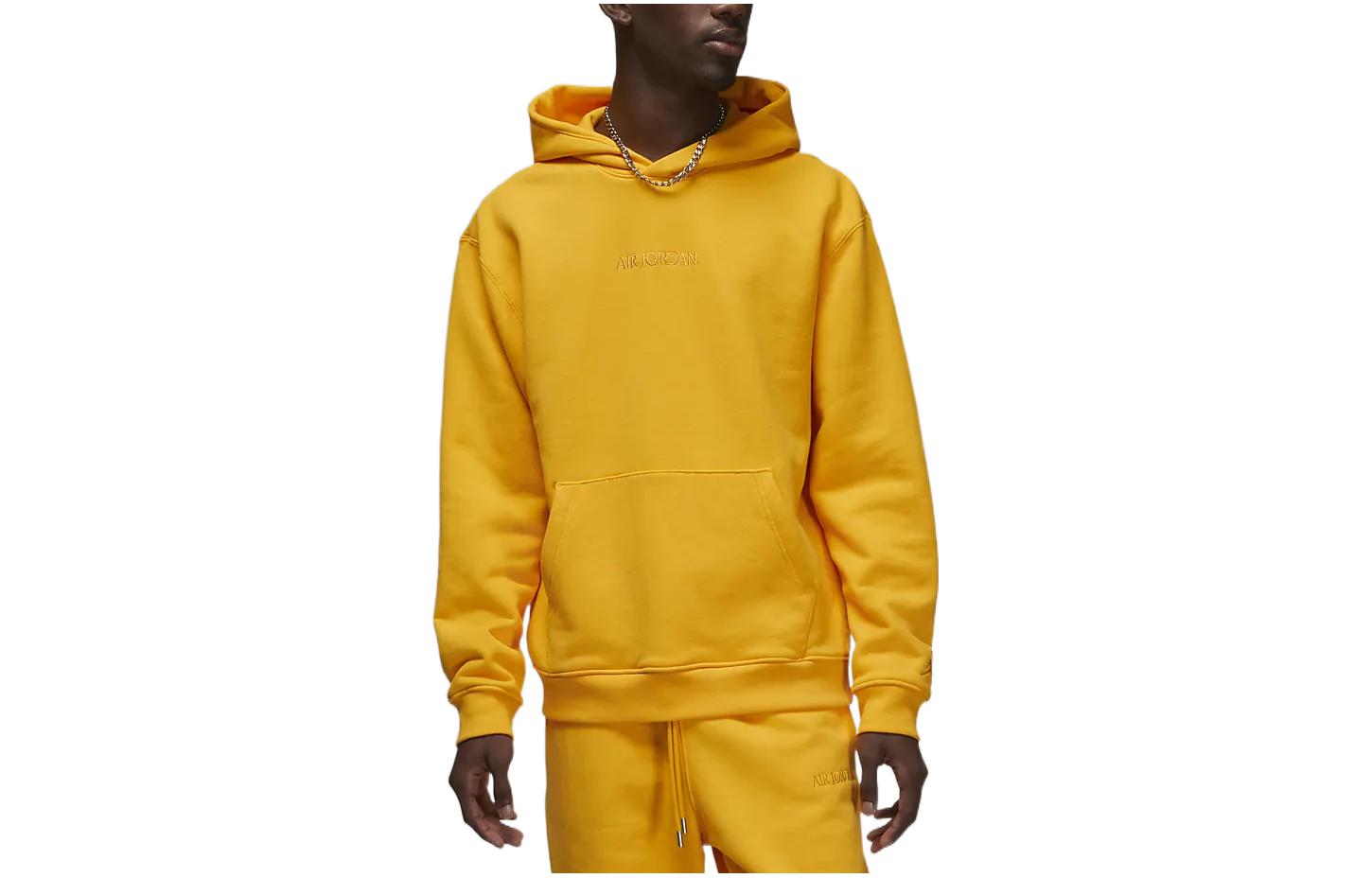 Offers Yellow Air Jordan sweat jumpsuit