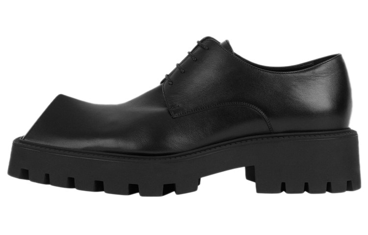 Balenciaga Rhino 25mm Derby Black Calfskin - POIZON