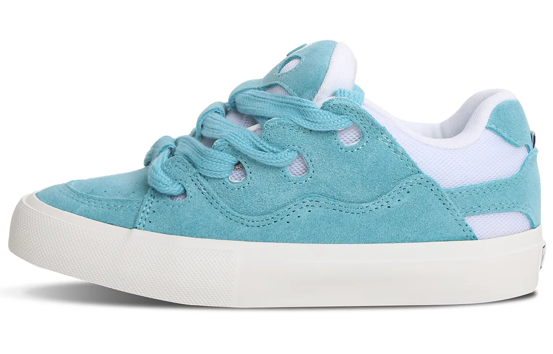 ollieskate BAKE18 Skateboarding Shoes Unisex Low-top Blue/White - POIZON
