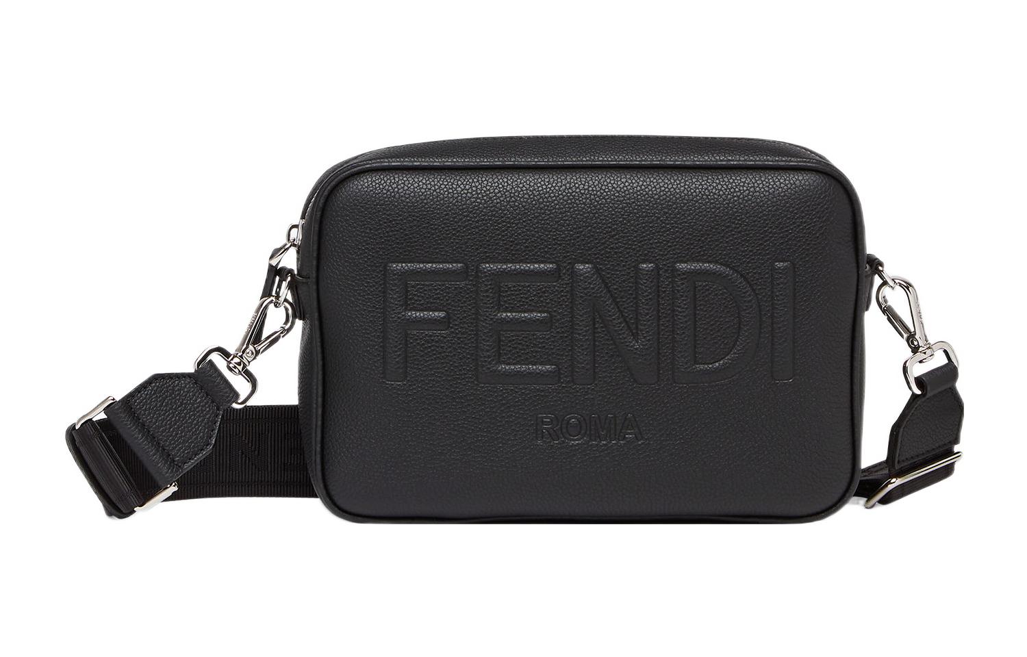 ショルダーバッグ FENDI Black Leather Fendi Roma Shoulder Bag 7VZ086AMACF0GXN_04?wid=2000&