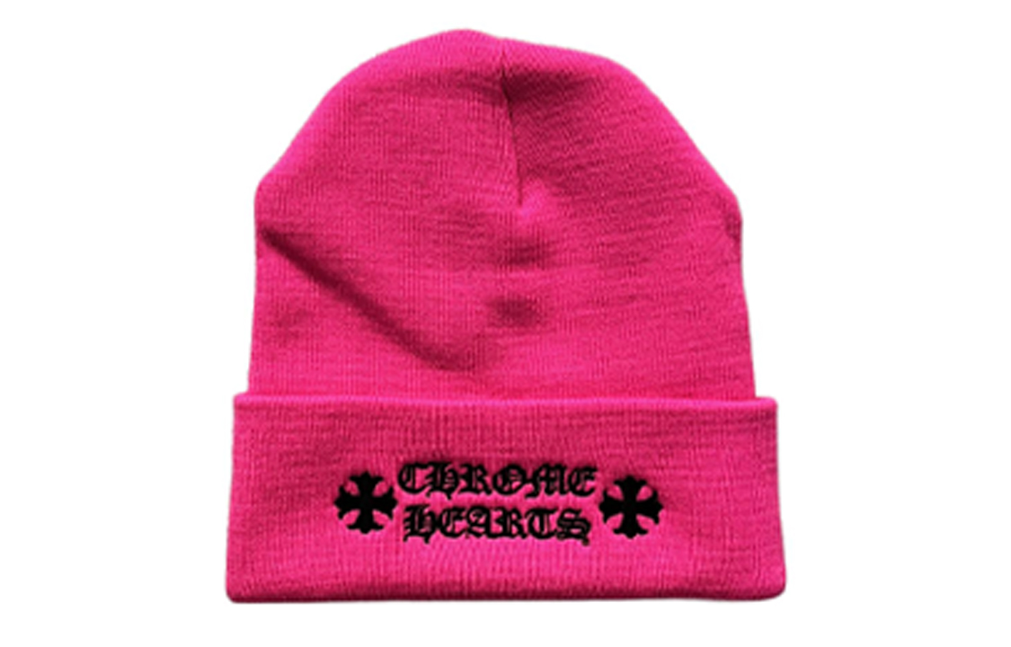 Chrome hearts CHロゴ　Tracker cap PINK Chrome Hearts CH Hollywood Trucker Hat Black/Pink - US
