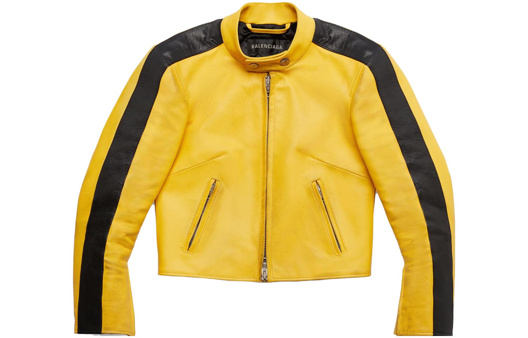 Balenciaga windbreaker yellow on sale