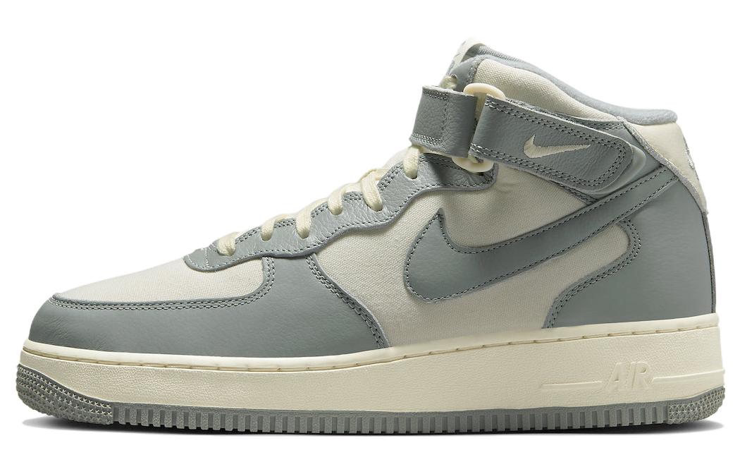 Nike air force one mid grey online