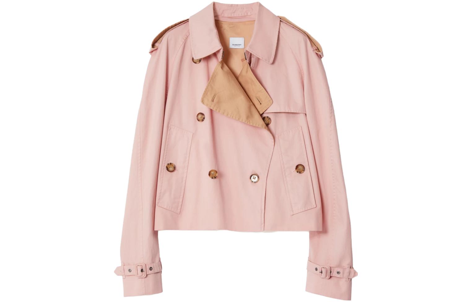 Burberry Pink Jackets Coats on Sale Authentic POIZON