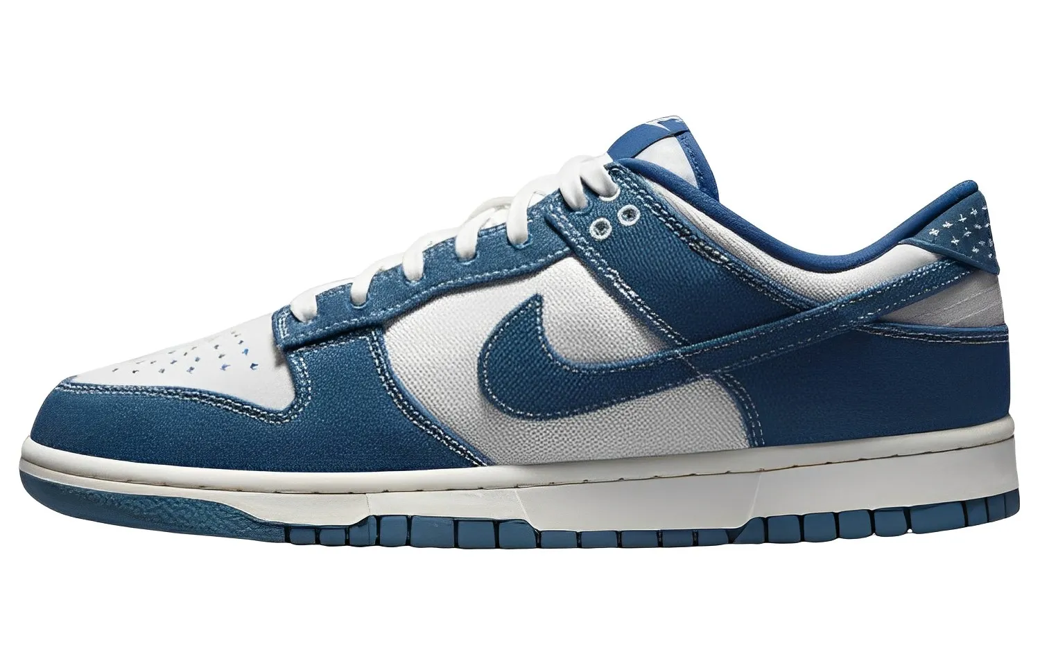 Nike Dunk Low Industrial Blue Sashiko - POIZON