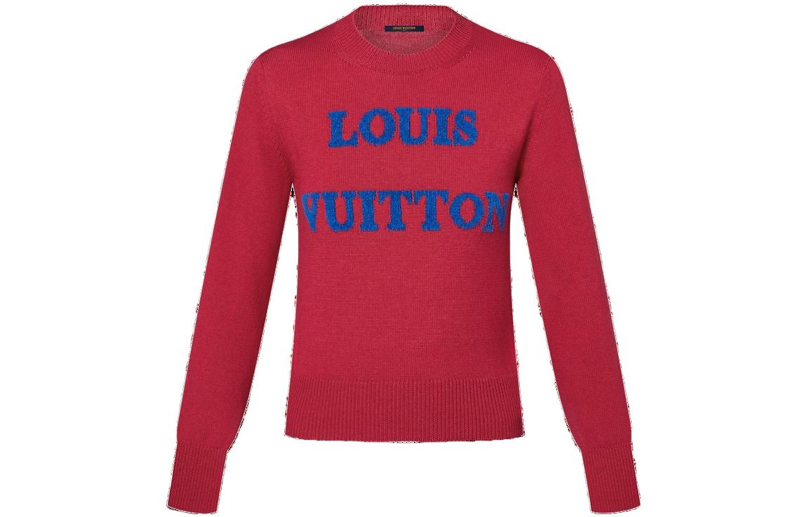 Louis Vuitton Red Sweaters on Sale Authentic POIZON