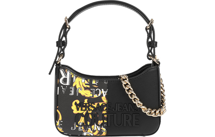 VERSACE JEANS COUTURE Shoulder Bags Black - POIZON