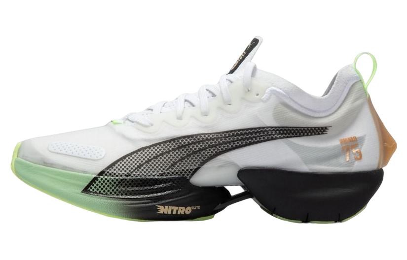 PUMA Fast-R Nitro Elite Run 75 'Black White Light Mint' - POIZON