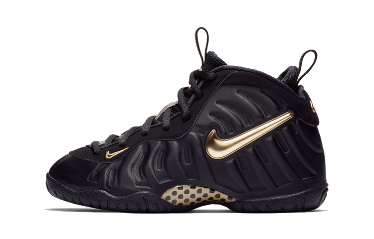 Nike Air Foamposite Pro Black Metallic Gold PS POIZON