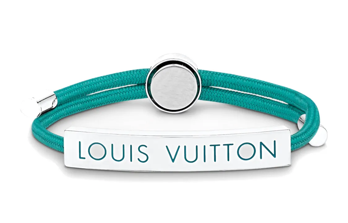LOUIS VUITTON グリーン ブレスレット Louis Vuitton】〈ブラスレ・チェーンリンクス〉の新色グリーン