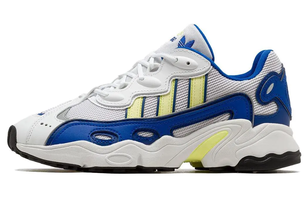 adidas Ozweego 3 White Royal Blue - POIZON