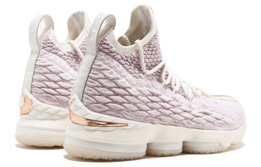 Lebron 15 performance kith rose gold online