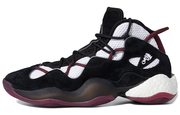 Adidas Crazy BYW 3 Black Maroon US M 7