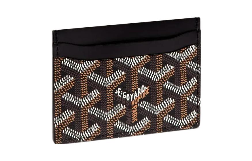 GOYARD - GOYARD ゴヤール カードケース パスケース レザー 本革