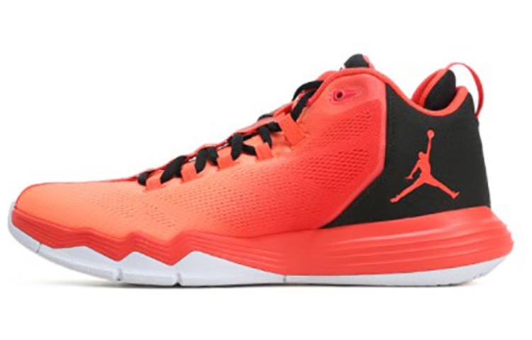 Jordan CP3 9 Basketball Shoes Men Mid Top Red Black POIZON