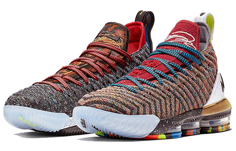 lebron 16 white and red