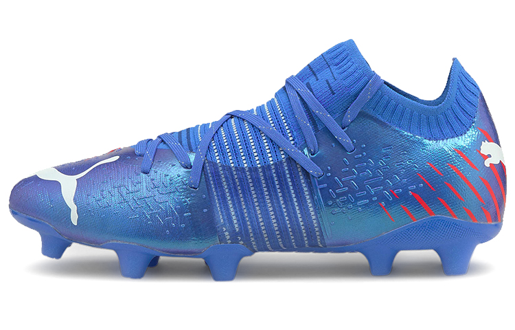 Puma Future Z 1.2 FG/AG Soccer Cleats Blue/Red/White US M
