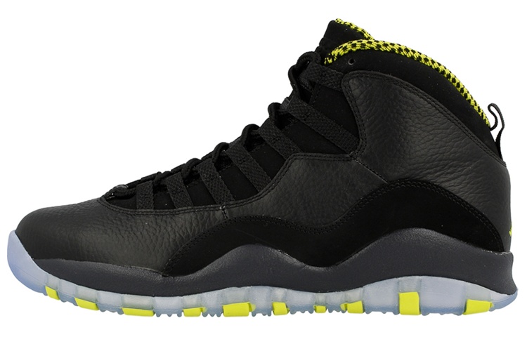 Jordan 10 black and yellow on sale