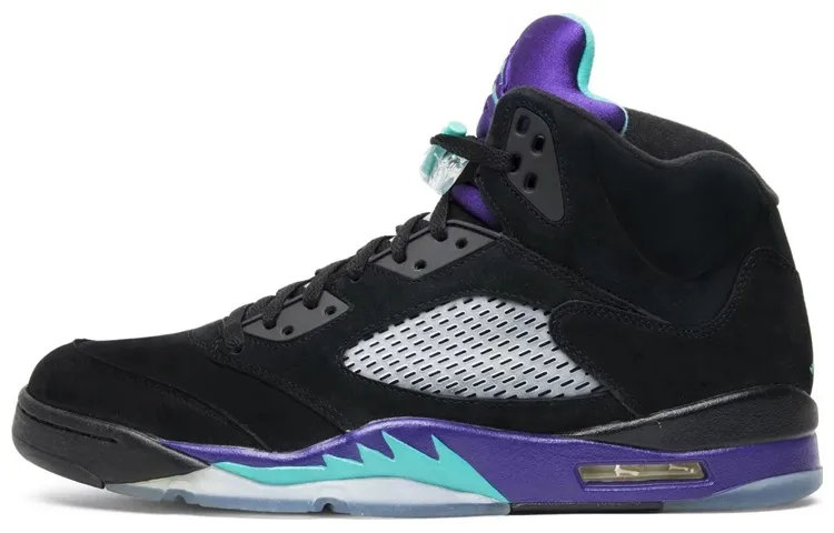 jordan 5 black grape