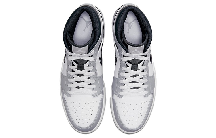 Jordan 1 Mid Light Smoke Grey Anthracite - POIZON