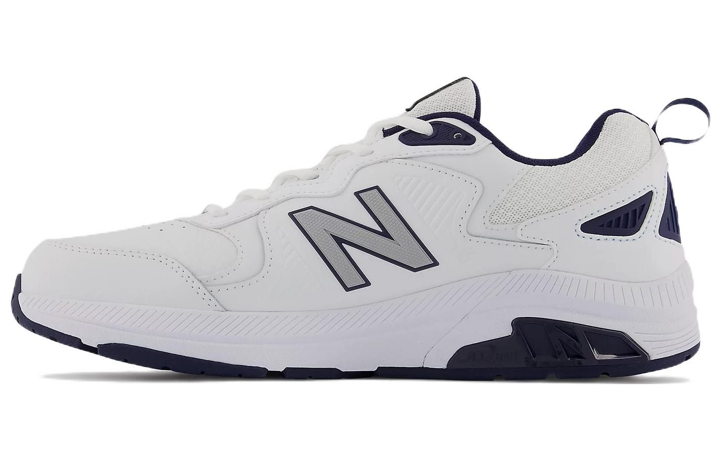 New Balance NB 857 Training Shoes Men Low Top White Marine Blue POIZON