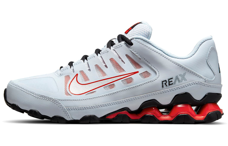 Nike Reax 8 Pure Platinum Chile Red US W 12