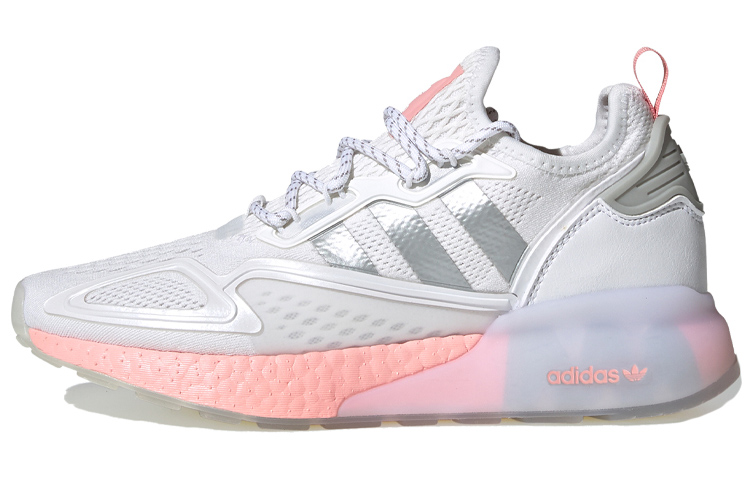 Adidas ZX 2K Boost White Glow Pink Women s POIZON