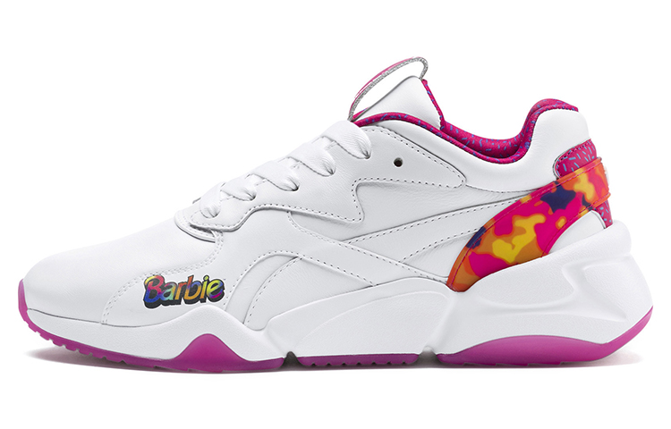 puma available Barbie X Nova Flash White Cabaret Women s POIZON