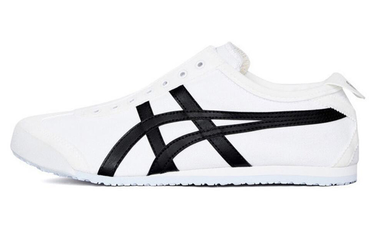 Onitsuka tiger mexico 66 slip on black and white hotsell