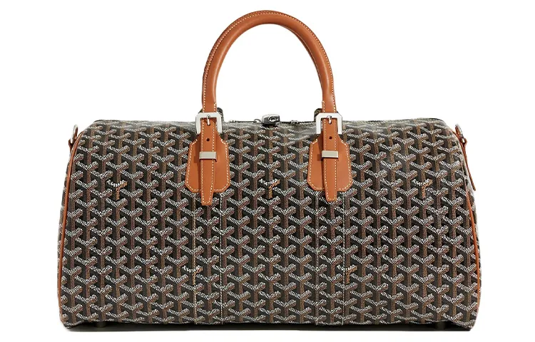 GOYARD Unisex Boston Travel Bag - POIZON