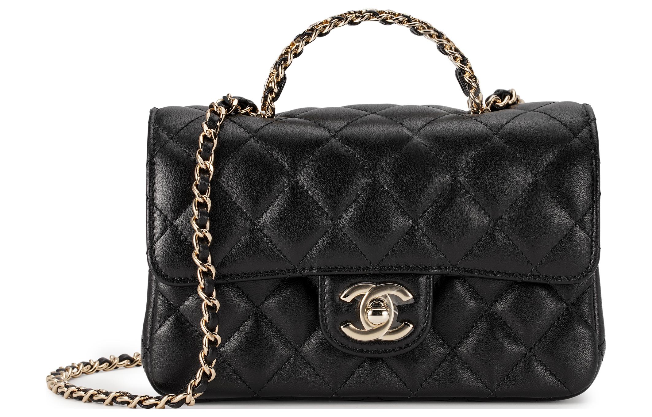 【CHANEL】coco sheepskin wash handbag★シープスキン バッグ Chanel 'Coco' Handbag – Fashionably Yours