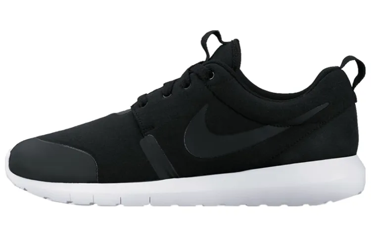 Nike Roshe Run Tech Fleece Black POIZON