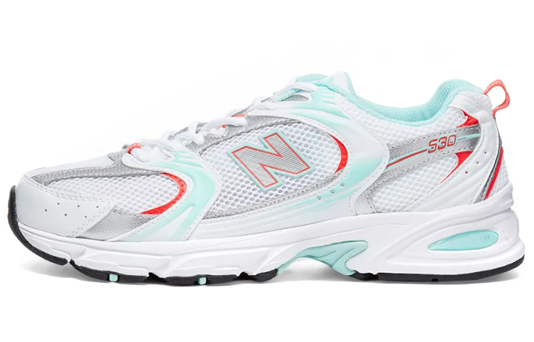 New Balance 530 White Green - POIZON New Balance 530 White Green - POIZON