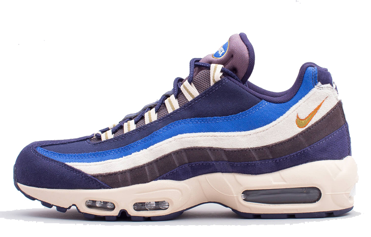 Air max 95 blackened blue light cream on sale